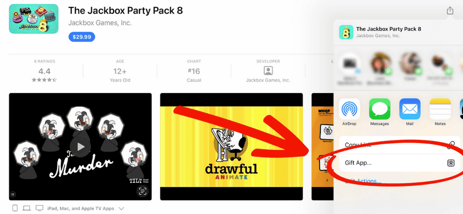 Comment offrir des jeux de société Jackbox pour Apple TV, iPad, et Mac via l'App Store